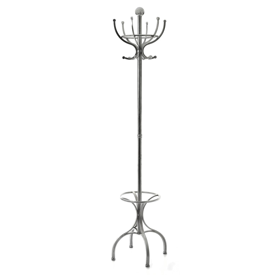 Silver Hat & Coat Stand - Modern Rattan Ltd