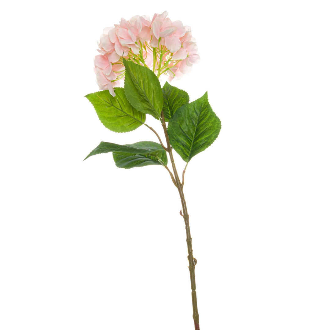 Single Pink Hydrangea - Modern Rattan Ltd