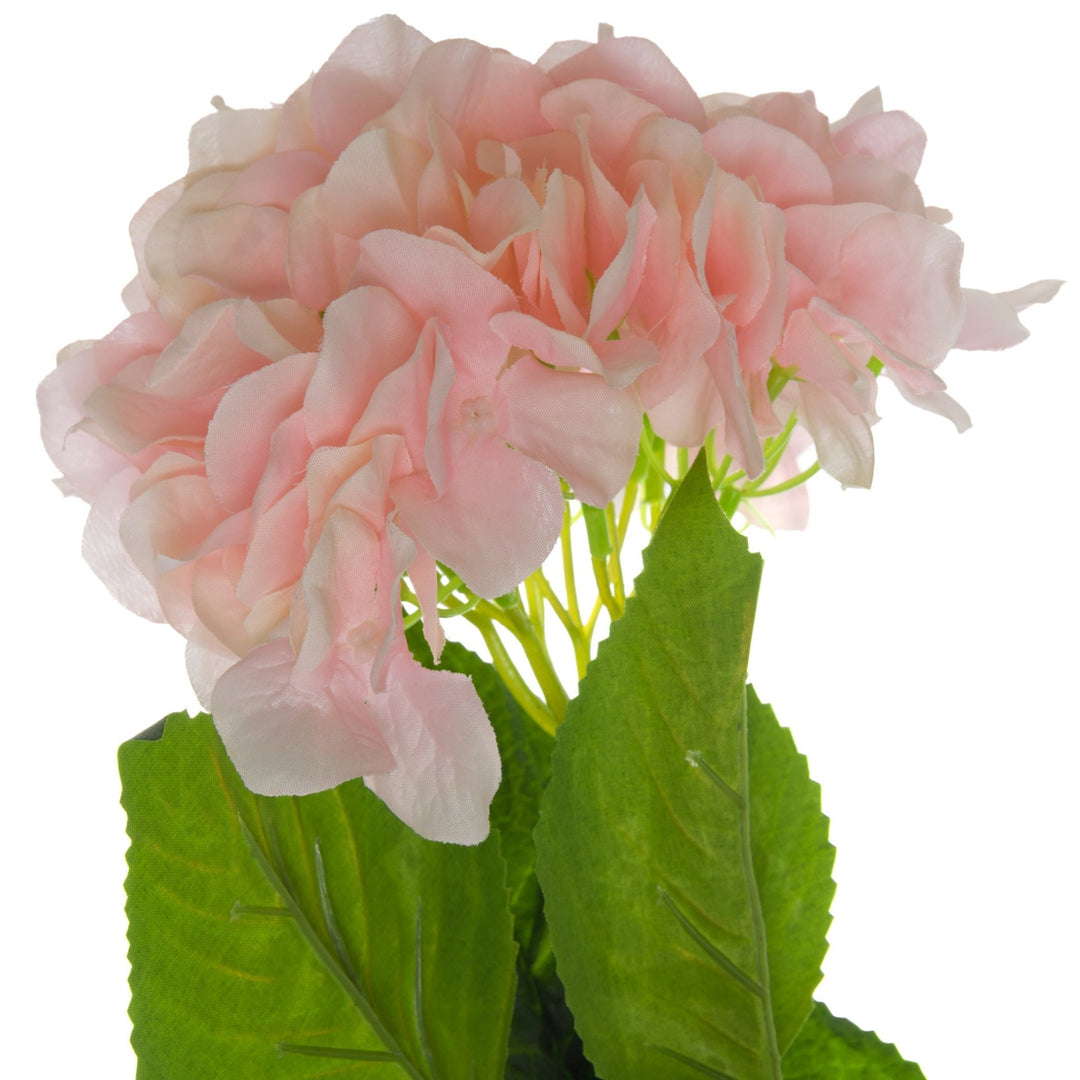 Single Pink Hydrangea - Modern Rattan Ltd