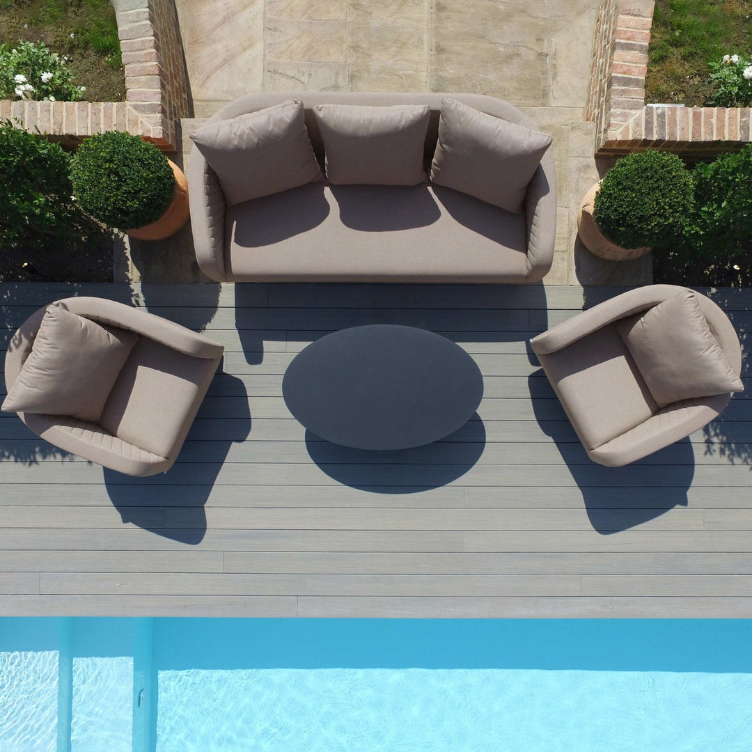 Ambition 3 Seat Sofa Set - Modern Rattan