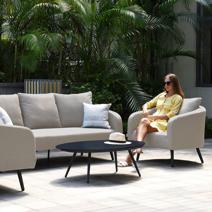 Ambition 3 Seat Sofa Set - Modern Rattan