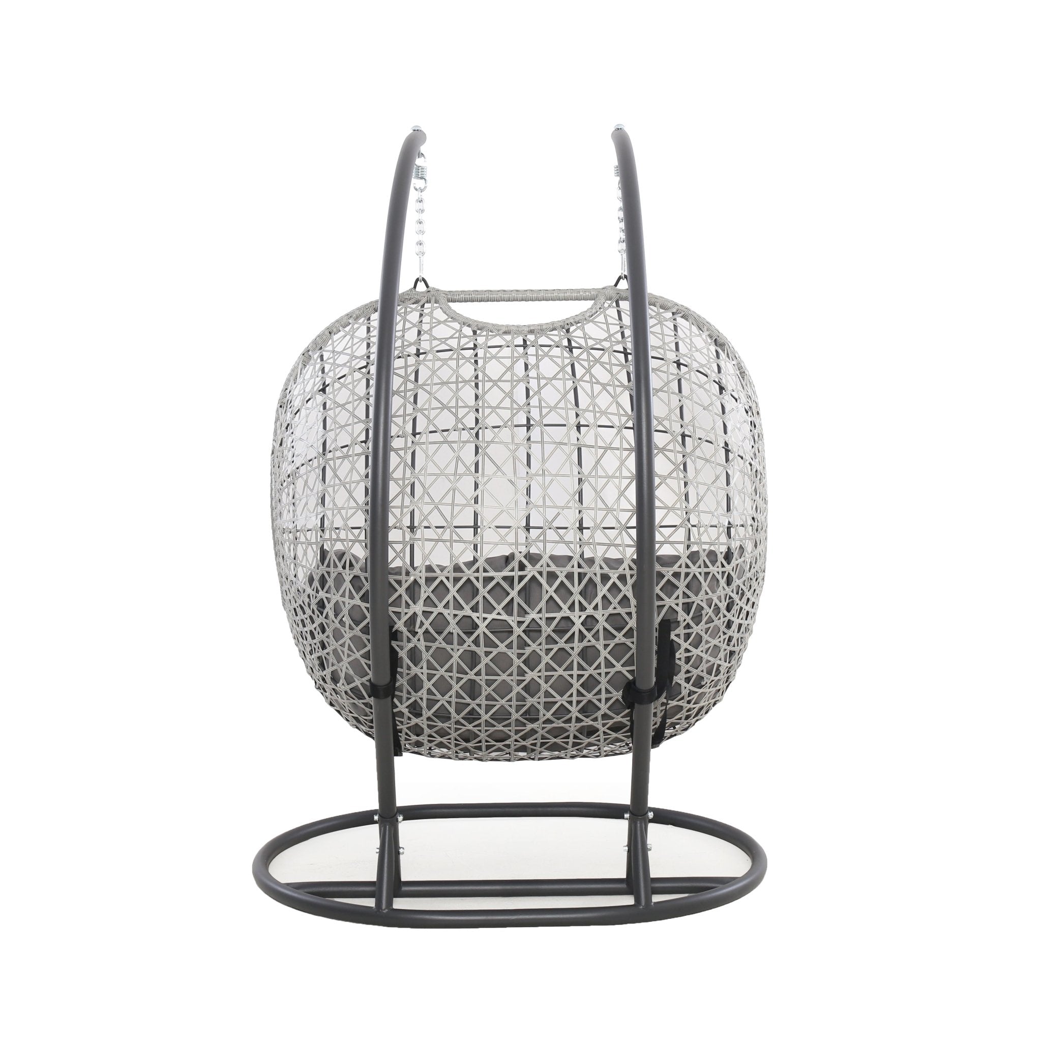 Maze Ascot Double Hanging Chair Modern Rattan