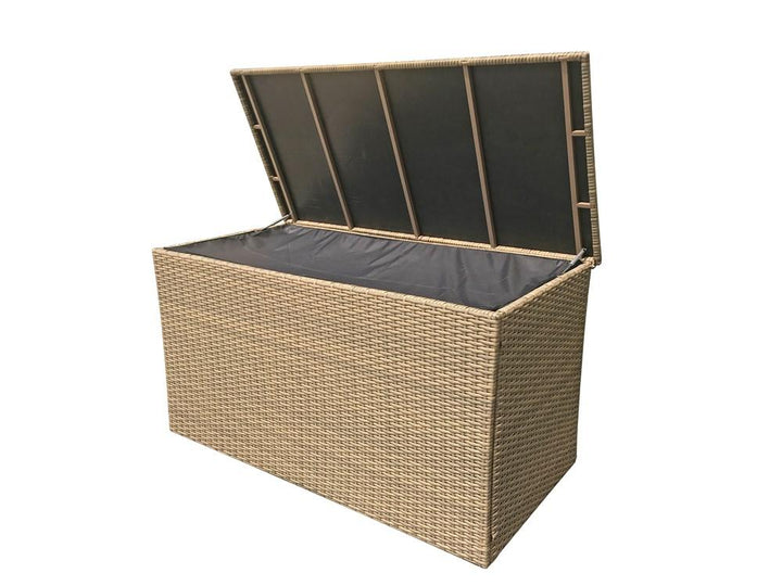 CUSHION BOX - Large Cushion Box Sarah Nature Weave - Modern Rattan