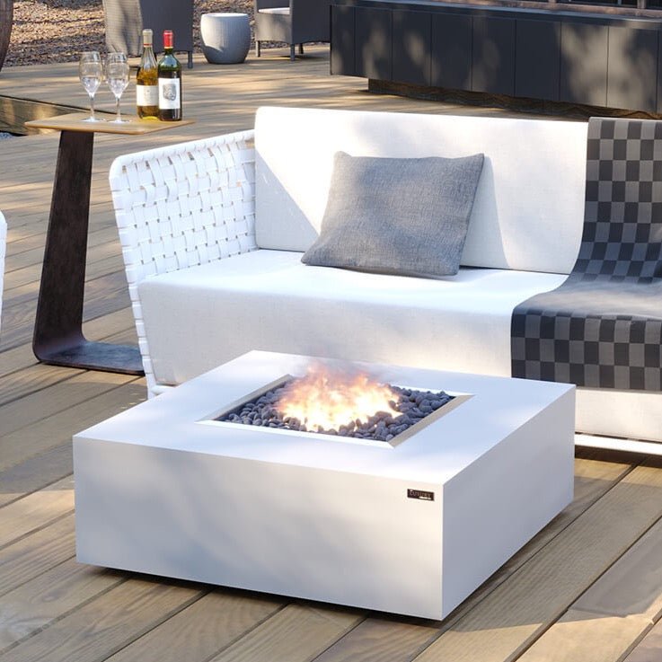 Maroma Architectural Gas Fire Pits - Modern Rattan