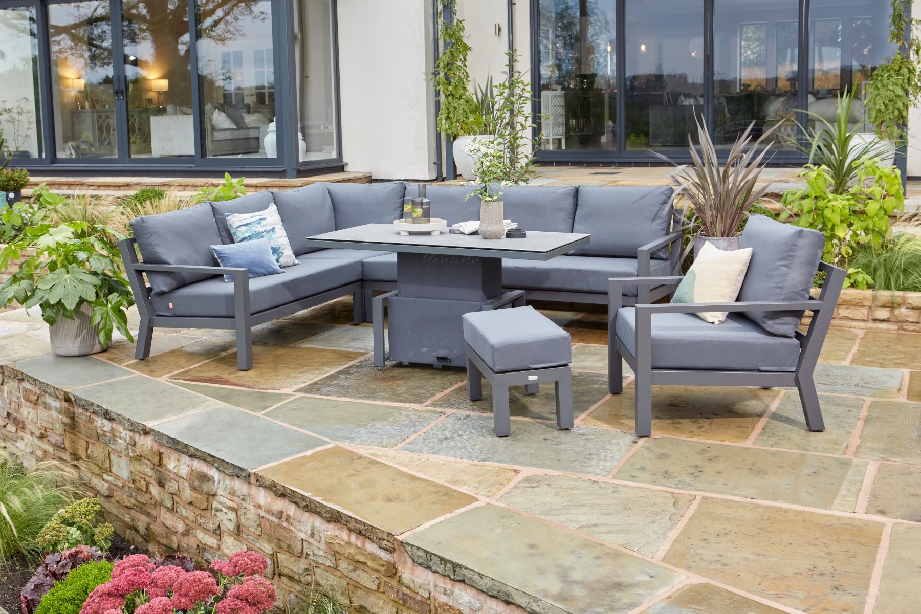 Modern grey deals garden furniture